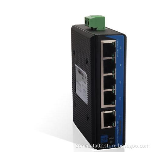 5-port Entry-level Industrial Ethernet Switch